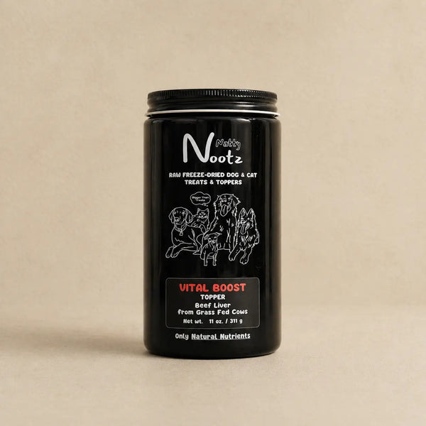 Vital Boost — Organic Beef Liver Topper for Dogs & Cats